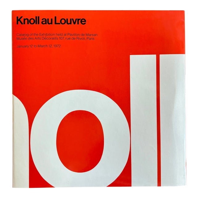 1970s Knoll Au Louvre Book For Sale