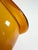 Mid 20th Century Empoli Art Glass Swung Vase Honey Amber, Cristalleria Fratelli Betti For Sale In Cleveland - Image 6 of 12