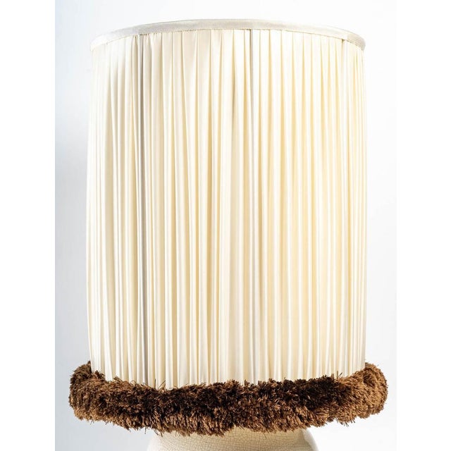 Ceramic Lamp attributed to Ruhlmann & Besnard, 1930s For Sale - Image 6 of 9