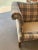 Wood Mid-20th Century Cottage-Core Camelback Sofa With Chinese Chippendale Carved Legs in Original Plaid Fabric For Sale - Image 7 of 10