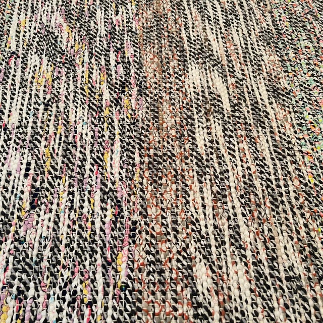 Vintage Turkish Boho Kilim Tapis Pillow Cover For Sale - Image 4 of 11