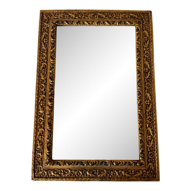 Antique 19 Th C Victorian Gold Frame For Sale