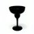 Mid-Century Modern Black Glass Stemware Curation - Group of 9 For Sale In Miami - Image 6 of 14