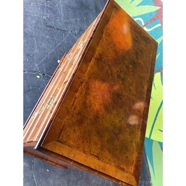 Yorkshire House Burl Chest For Sale - Image 4 of 11