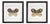 Framed Butterfly Block (Set of 2) For Sale