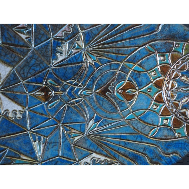Solar Geometries is a unique contemporary Raku ceramic work, designed and created by Stefania Zoppellaro in her Italian...