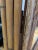 Wood 1970 Bamboo Mirrored Tri-Fold 6 Panels Room Divider For Sale - Image 7 of 12