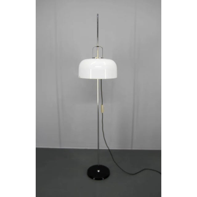 Mid-Century Adjustable Floor Lamp attributed to Guzzini for Meblo, 1970s For Sale - Image 10 of 12