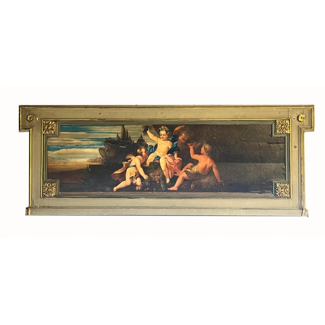 Pair of 19th Century French Over-Doors Circa 1830 For Sale In Phoenix - Image 6 of 8