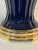 Transform your space with this stunning Vintage Chinoiserie Cobalt Blue Fluted Ginger Jar Table Lamp, elegantly perched on...