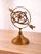 Nautical Vintage Handmade Brass Armillary Sphere With Sundial Arrow For Sale - Image 3 of 10