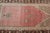 1970s Vintage Handmade Wool Cotton Pink Area Rug For Sale - Image 9 of 11