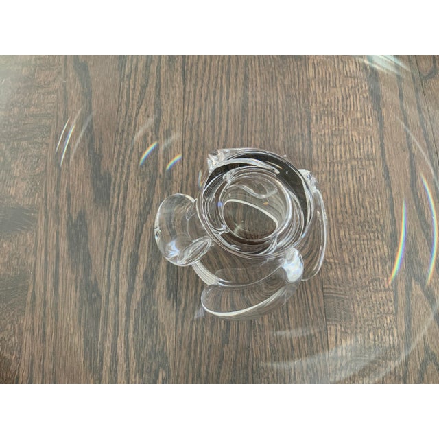 Steuben Glass Mid Century Steuben Footed Centerpiece Bowl For Sale - Image 4 of 8