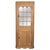 Brown 20th Century Spanish Country Corner Pine Vitrine with Glass Paneled Door For Sale - Image 8 of 18