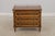Age: Approx. 30 Years Old Details: Brass Gallery Top Gorgeous Burl Walnut Gold Gilt Highlights Dovetailed Drawer...