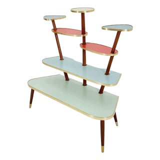 Vintage German Plant Stand, 1950s For Sale