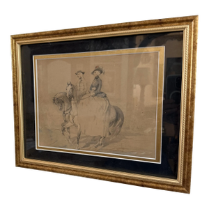 18th Century French Provincial Watercolor