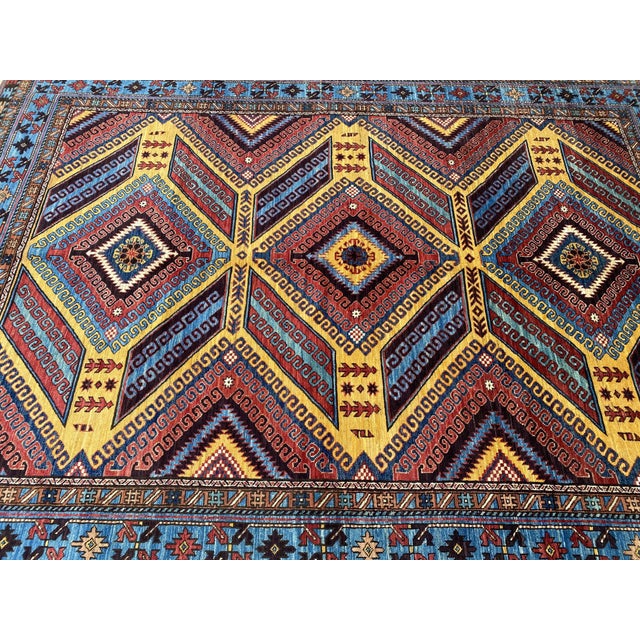 Textile Vintage Wool Lori Pambak Kazak Rug For Sale - Image 7 of 14
