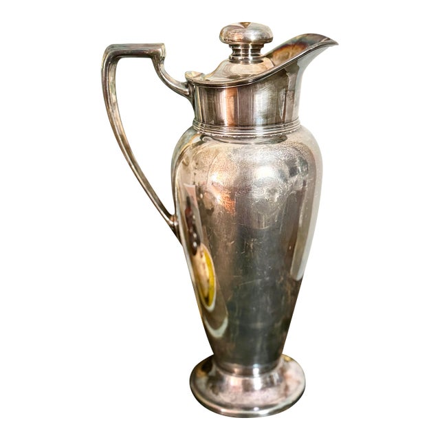 Vintage Wallace 64 Oz Silver Plate Cocktail Shaker For Sale