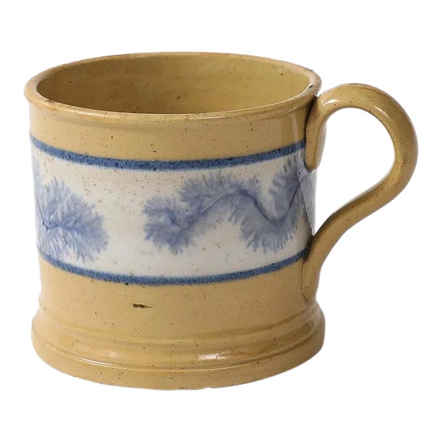 Antique Mochaware Mug For Sale