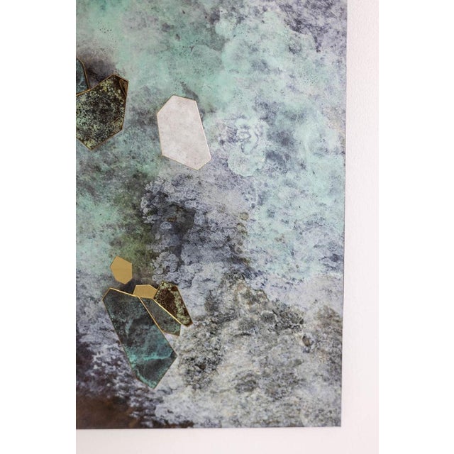 Fragmentations VIII, Varnished Brass For Sale - Image 4 of 8