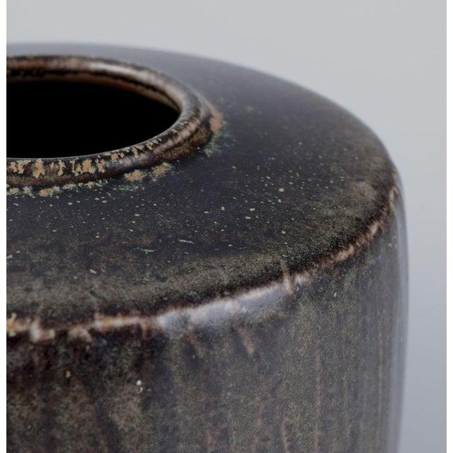 Nils Thorsson Stoneware Jar by Nils Thorsson for Royal Copenhagen For Sale - Image 4 of 7