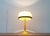 Rare table lamps from Kaiser Leuchten. Classic luminaire shape with a central, tulip -shaped foot. The metal foot is in a...