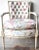 Vintage Louis XVI Floral Chintz Bergere Armchair For Sale - Image 13 of 13