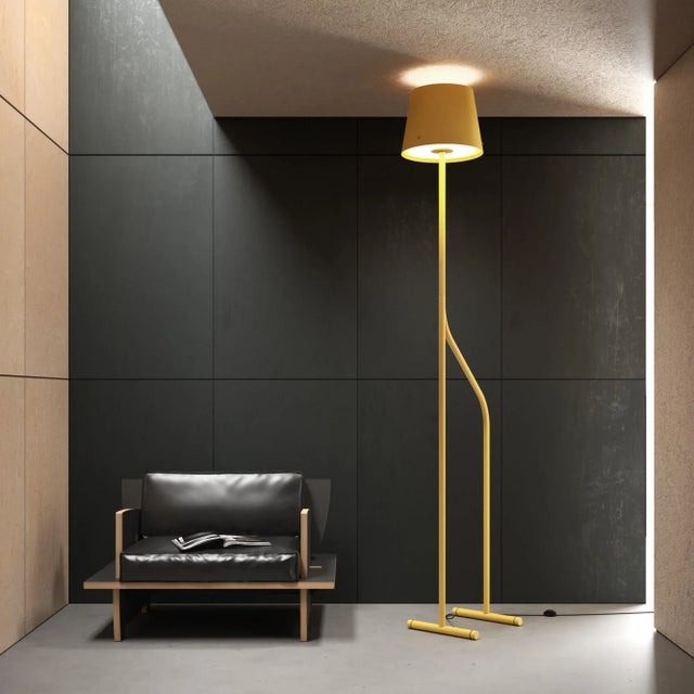 Contemporary Cinque Black Armchair by Giovanni Agliottone For Sale - Image 3 of 11