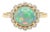 Natural Opal 1.05cts & Diamond 0.15cts Ring in 18k Gold For Sale