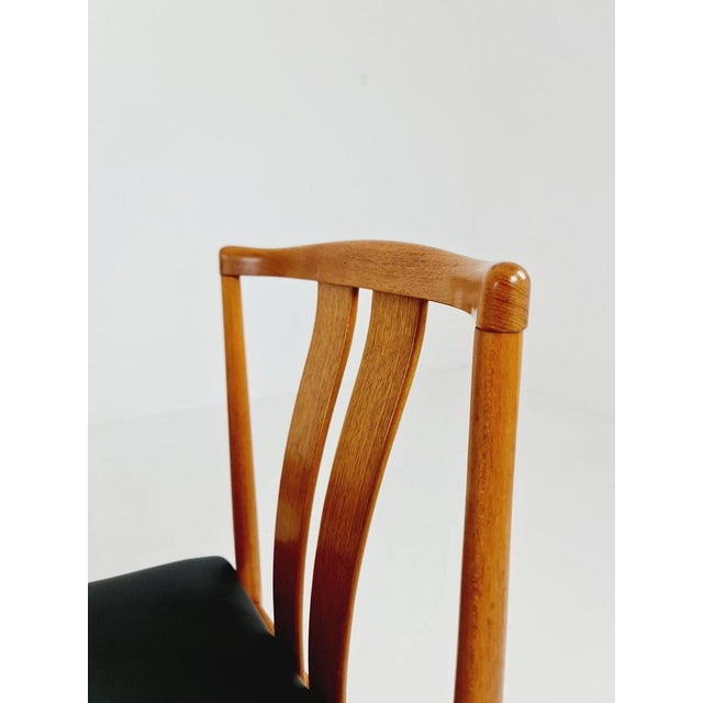 Mid-Century Danish Teak Dining Chairs by Henning Sørensen, 1960s, Set of 4 For Sale - Image 9 of 11
