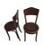 Early 20th Century Early 20th Century Pair of Thonet Style Embossed Wood Chairs For Sale - Image 5 of 10