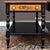 Farmhouse Vintage L. Hitchcock Country Farmhouse Solid Maple 1 Drawer Side Tables in Black / Harvest Maple - A Pair For Sale - Image 3 of 17