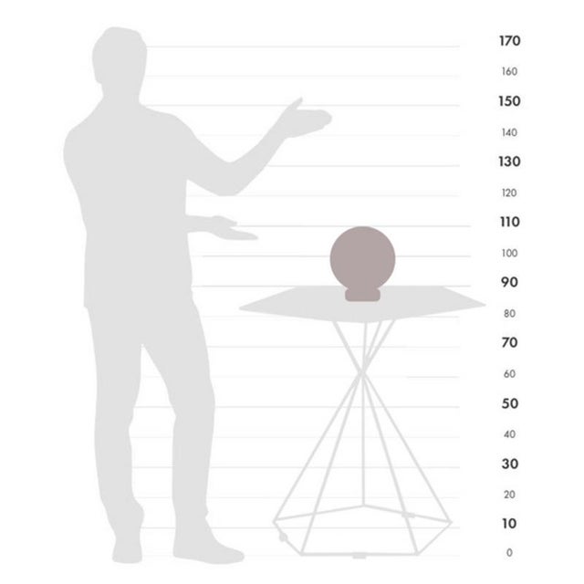 Brown Orbis Tecnocuoio Globe by Zoffoli Mappamondi For Sale - Image 8 of 10