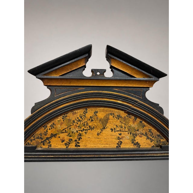 Lamb of Manchester Aesthetic Movement Ebonized Gilt Chinoiserie Mirrored Sconces For Sale - Image 9 of 10