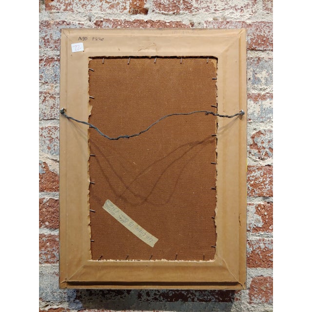 Wood Pal Molnar - Female Bathing at the Lake - Oil Painting For Sale - Image 7 of 8