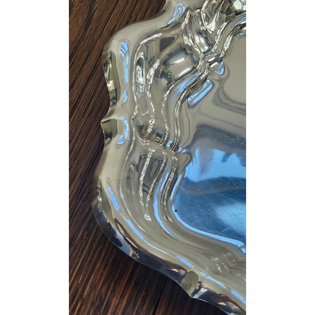 Late 19th Century Gorham Silver Plate Rectangle Serving Platter, Appetizer Tray, Holiday Cookie Tray For Sale In New York - Image 6 of 11
