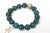 Set of 3 Custom Made Jeweler Turquoise Beaded and Silver Ball Bracelets For Sale In Miami - Image 6 of 10