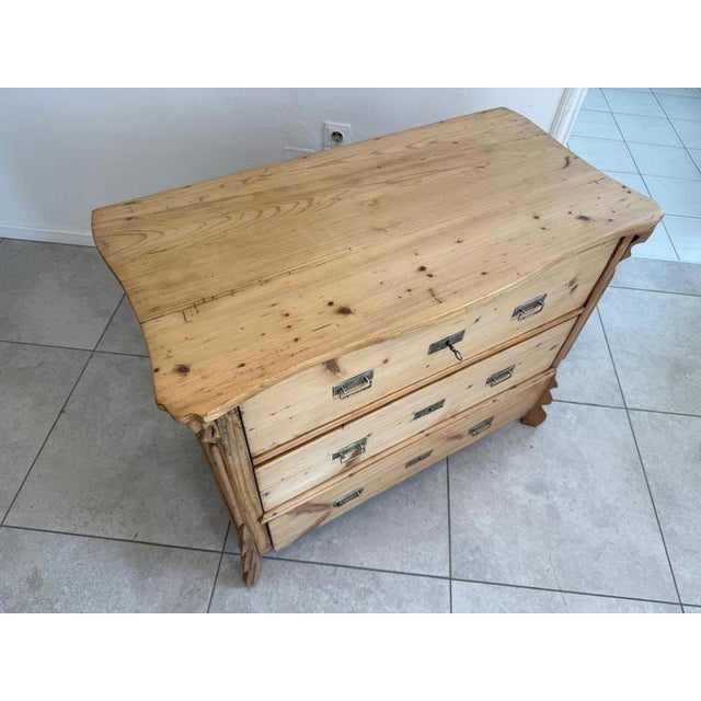 Gründerzeit Louis Phillipe Chest of 3 ​​Drawers For Sale - Image 6 of 11