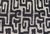 Keivan Woven Arts Large Modern Rug With Diamond Pattern in Black and Off White For Sale - Image 4 of 11