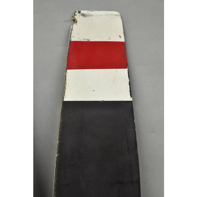 Vintage McCauley Tcp3ea Aluminum Propeller Blades Model 90dcb-8 - 2 Pc Set For Sale - Image 9 of 18