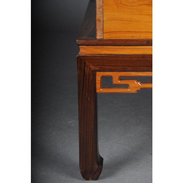 Wood Telephone Bench, China, 20th Century For Sale - Image 7 of 13
