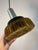Metal Hanging Lamp in Brown Glass and Metal For Sale - Image 7 of 11