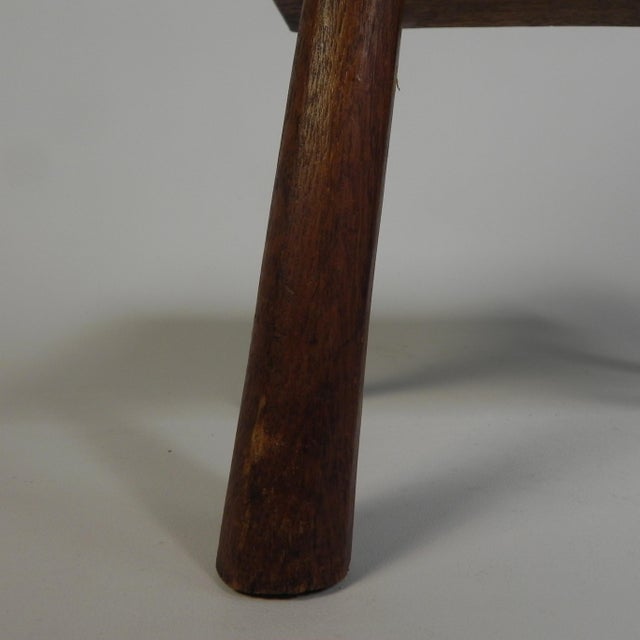 Vintage Oak Tree Stump Stool, 1960s For Sale - Image 15 of 18