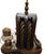 Vintage Pirates Caribbean Table Lamp Lanter Block Tackle Pulley Hook For Sale - Image 4 of 15