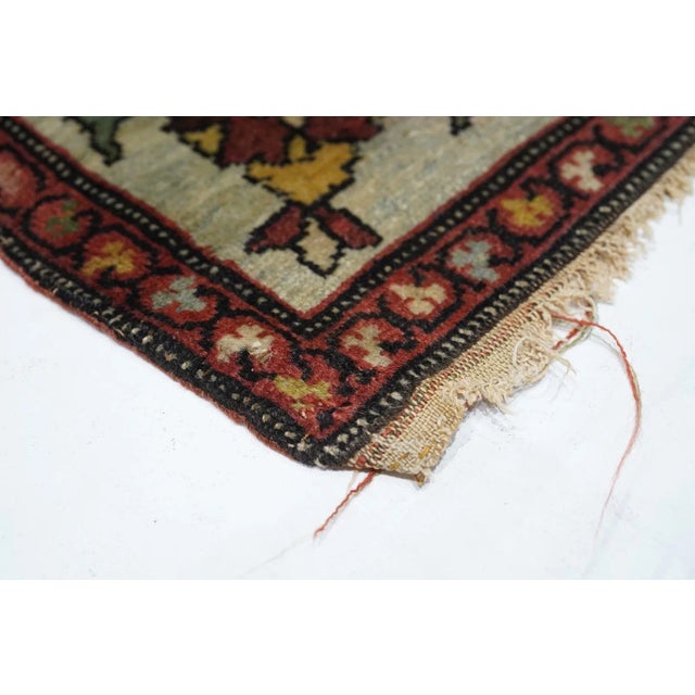Late 18th Century Late 18th Century Antique Sarouk Rug 4'2'' x 5'10'' For Sale - Image 5 of 11