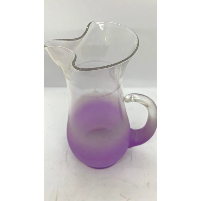 Mid-Century Modern 1960s Mid Century Blendo Orchid Pitcher For Sale - Image 3 of 5