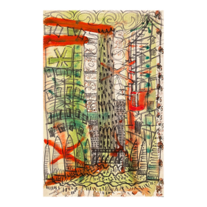 1953 Robert Colborne New York Mid Century Painting