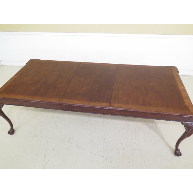 Henredon Rittenhouse Square Collection Clawfoot Dining Room Table