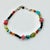 1980s Vintage Southwestern Navajo Boho Chic Turquoise & Glass Beaded Bracelet, 7.75”. For Sale - Image 6 of 6